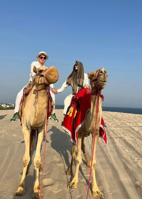 Bạn trai Tuyết Lan chia sẻ, cuộc sống thật êm đềm khi gặp được đúng người.