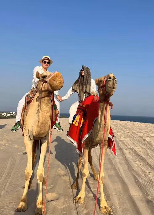 Bạn trai Tuyết Lan chia sẻ, cuộc sống thật êm đềm khi gặp được đúng người.