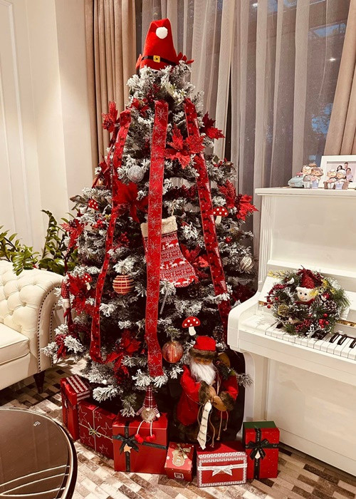 Vân Hugo cùng chồng con đang sống trong biệt thự ở TP HCM. Ảnh: FBNV.