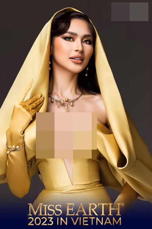 Yllana Marie Aduana - đại diện Philippines giành giải phụ Thí sinh mặc bikini đẹp nhất do khán giả bình chọn tại Hoa hậu Trái đất 2023. Nhiều người dự đoán Yllana sẽ làm nên chuyện trong chung kết.