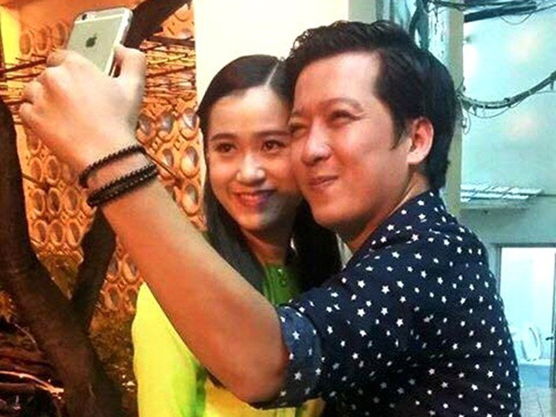 Lâm Vỹ Dạ kể lại rằng Trường Giang lôi cô đi diễn vì cảm thấy tiếc cũng như muốn đàn em có thu nhập để nuôi con. Ảnh: Người Đưa Tin.