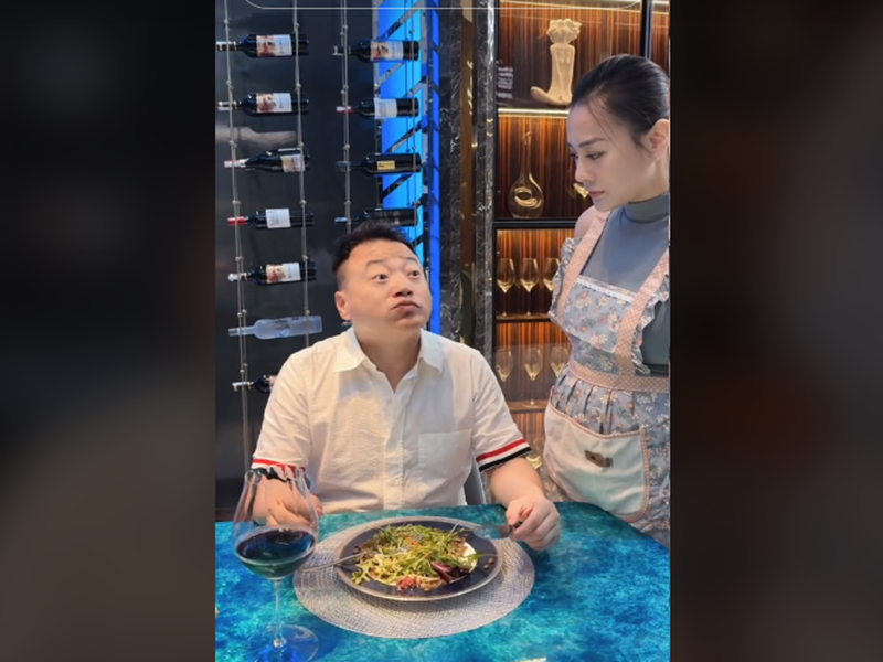 Nhiều người cho rằng nam doanh nhân số hưởng khi thường xuyên được ăn món ngon do vợ nấu. Ảnh chụp màn hình.