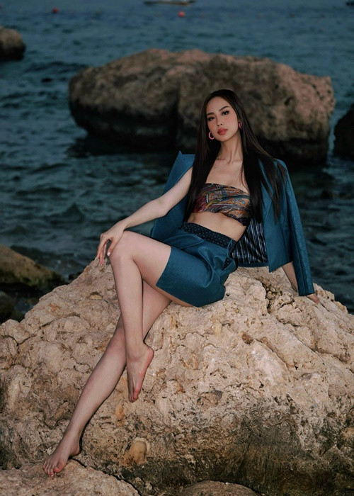 Sắc vóc nổi bật của Bảo Ngọc "lấn át" nhiều thí sinh năm nay. Ảnh: FBNV.