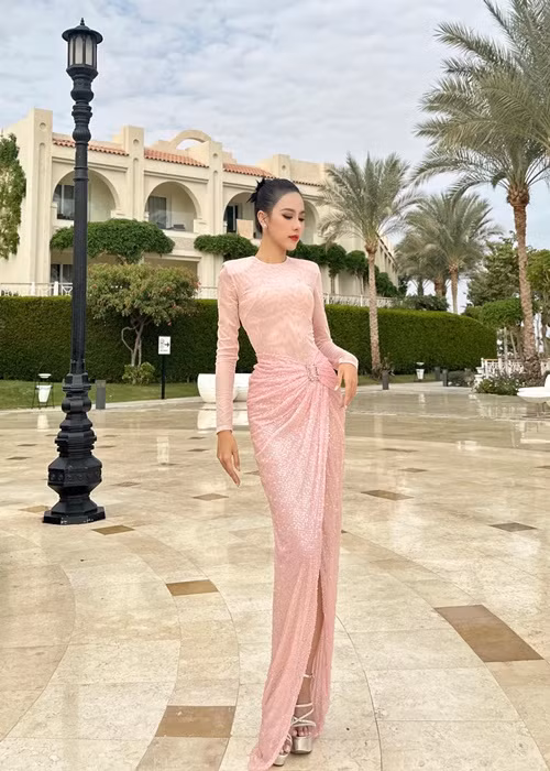 Đại diện Việt Nam được đánh giá luôn xuất hiện chỉn chu. Ảnh: FBNV.