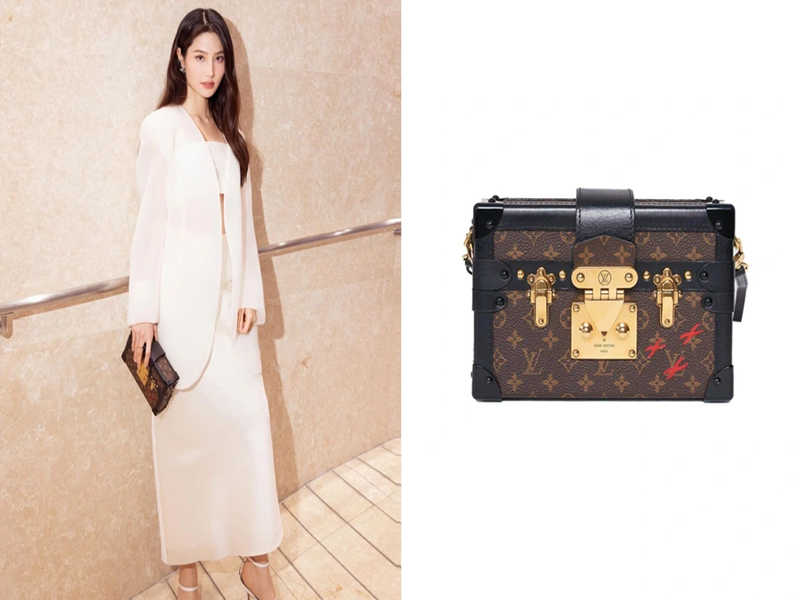 Sử dụng đồ hiệu, Diễm My trông sang chảnh hơn. Ảnh: Dân Trí.