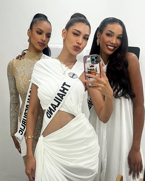 Chatnalin được đánh giá cao ngay khi cuộc thi Hoa hậu Liên lục địa 2023 bắt đầu diễn ra.