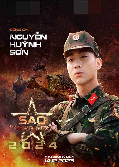 Trong buổi ra mắt gameshow Sao nhập ngũ 2024, Soobin Hoàng Sơn cho biết tình trạng tình cảm hiện tại là "bí mật". Ảnh: FBNV.