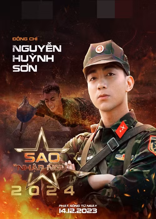 Trong buổi ra mắt gameshow Sao nhập ngũ 2024, Soobin Hoàng Sơn cho biết tình trạng tình cảm hiện tại là "bí mật". Ảnh: FBNV.