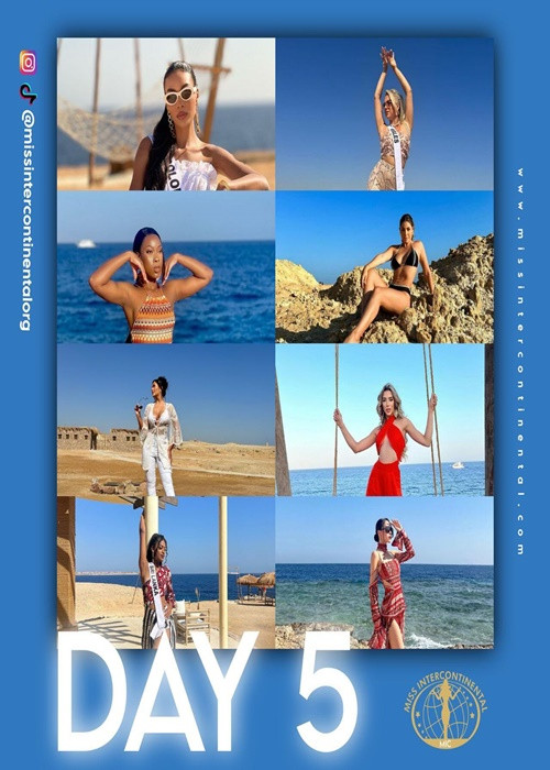 Instagram của cuộc thi Miss Intercontinental đăng tải hình ảnh các đại diện trong ngày thứ 5, trong đó có đại diện Việt Nam. Ảnh: Miss Intercontinental.