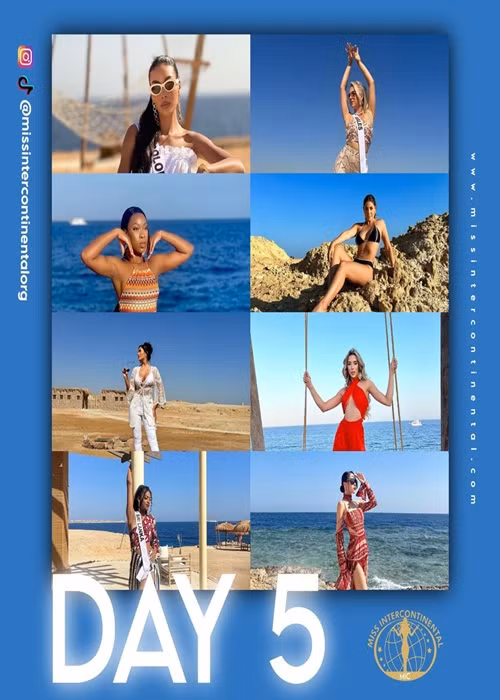 Instagram của cuộc thi Miss Intercontinental đăng tải hình ảnh các đại diện trong ngày thứ 5, trong đó có đại diện Việt Nam. Ảnh: Miss Intercontinental.