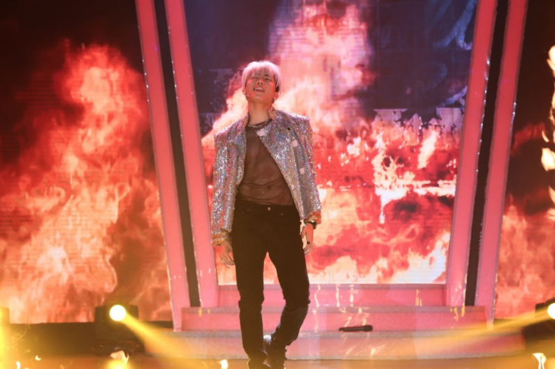 Năm 2018, Anh Tú tham gia Gương mặt thân quen mùa 6 và đoạt giải 3 chung cuộc. Ảnh: VTV.