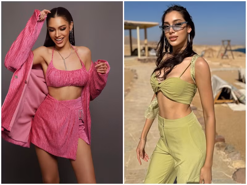 Trước chung kết Miss Intercontinental 2023 - Hoa hậu Liên lục địa 2023, Chatnalin Chotjirawarachat - đại diện Thái Lan được dự đoán đăng quang. Chatnalin sắc sảo, quyến rũ. Cô có nhiều kinh nghiệm thi nhan sắc. Chatnalin từng giành danh hiệu Á hậu 1 Hoa hậu Hoàn vũ Thái Lan 2023, Á hậu 1 Hoa hậu Hòa bình Thái Lan 2017. Ảnh: FBNV.