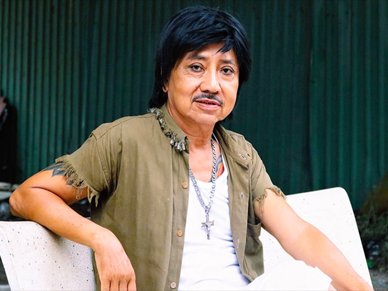 Diễn viên Aly Dũng đóng vai phụ - anh lính trong phim Biệt động Sài Gòn. Ở tuổi 73, ông mắc bệnh ung thư máu giai đoạn 2, sống túng thiếu. Ảnh: Dân Trí.