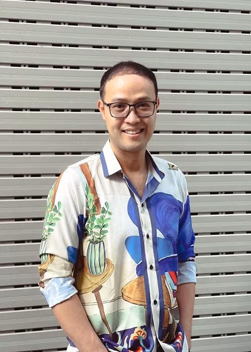 Theo Dân Trí, Thái Sơn tốt nghiệp lớp chèo thuộc trường Đại học Sân khấu Điện ảnh Hà Nội vào năm 2006. Sau đó, anh đầu quân cho Nhà hát Chèo Việt Nam. Ảnh: FBNV.