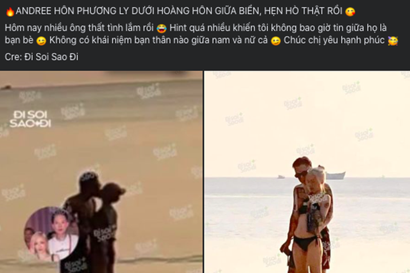 Đường tình của Phương Ly và Andree trước nghi vấn hẹn hò Duong tinh cua Phuong Ly va Andree truoc nghi van hen ho