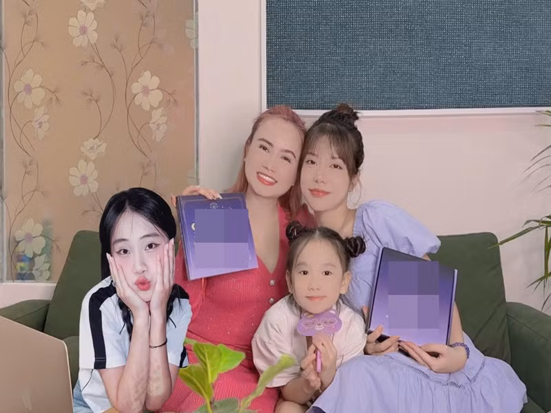 3 co con gai xinh xan cua dien vien Hoang Yen