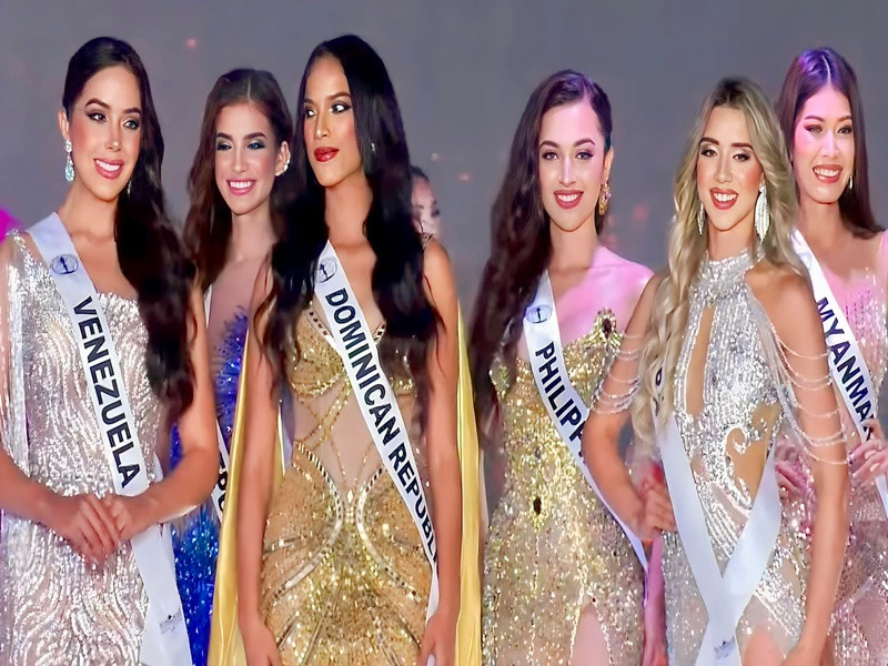 Các thí sinh lọt top 22 Hoa hậu Liên lục địa 2023 gồm: Sierra Leone, Zambia, Cameroon, Myanmar, Nhật Bản, Philippines, Việt Nam, Thái Lan, CH Czech, Nga, Ba Lan, Đan Mạch, Anh, Phần Lan, Serbia, Cuba, Mexico, CH Dominica, Puerto Rico, Venezuela, Ecuador và Colombia. Ảnh: Missosology.