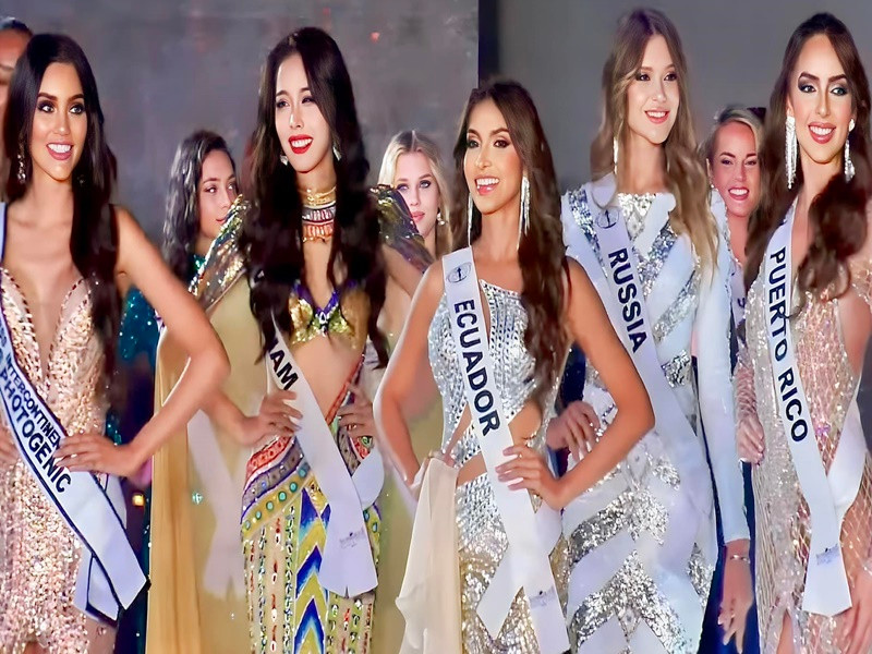 Trong chung kết Hoa hậu Liên lục địa 2023, ban tổ chức còn trao các giải thưởng phụ như Trang phục dân tộc (đại diện Peru), Hoa hậu ăn ảnh (đại diện Mexico), Thí sinh được yêu thích nhất (đại diện Serbia), Thí sinh có hình thể đẹp nhất (Colombia). Ảnh: Missosology.