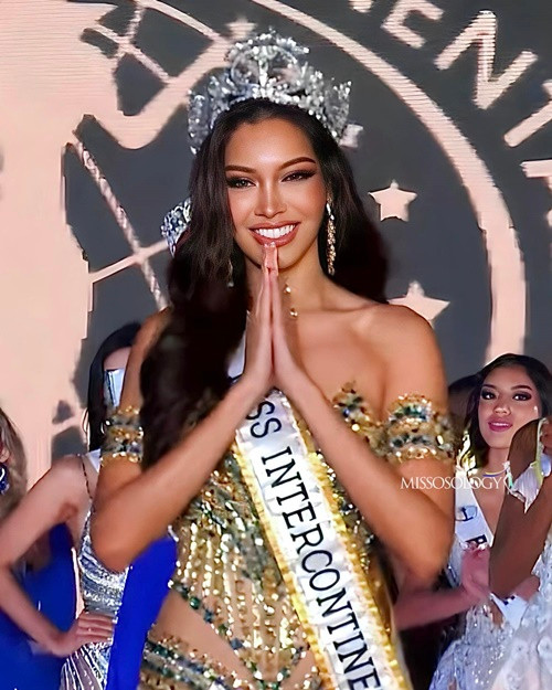 Chung kết Miss Intercontinental 2023 - Hoa hậu Liên lục địa 2023 vừa khép lại với chiến thắng thuộc về Chatnalin Chotjirawarachat - đại diện Thái Lan. Ảnh: Missosology.