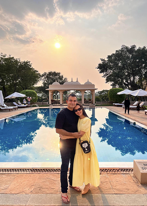 Võ Hạ Trâm cho biết, cô giữ suy nghĩ không lấy chồng, thậm chí từng ấp ủ dự định đi tu trước khi gặp doanh nhân người Ấn Độ Vikas Chaudhary.