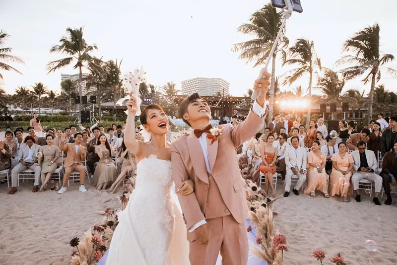 Dam cuoi hoanh trang nhat nam 2023: Puka - Gin Tuan Kiet dinh chop