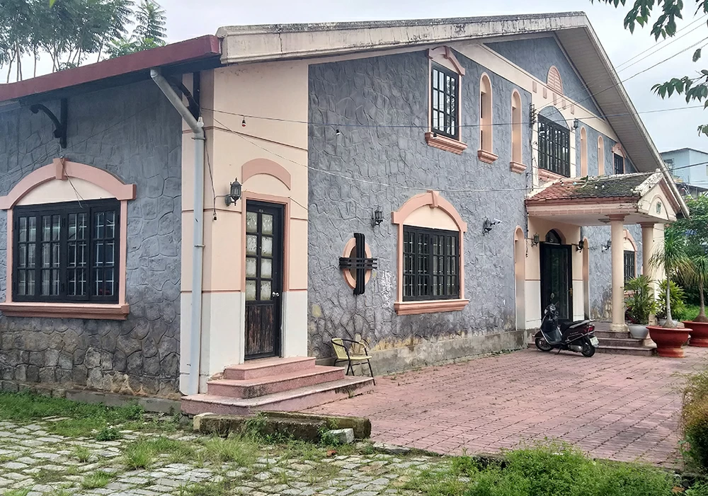 Một biệt thự trong Cư xá Hỏa xa Đà Lạt (cũ).