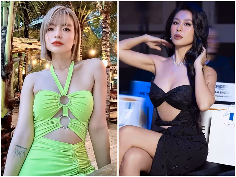 Nam Thư sinh năm 1987, hơn Thảo Vy 2 tuổi. Cả hai đều sở hữu vóc dáng quyến rũ, gương mặt xinh đẹp.