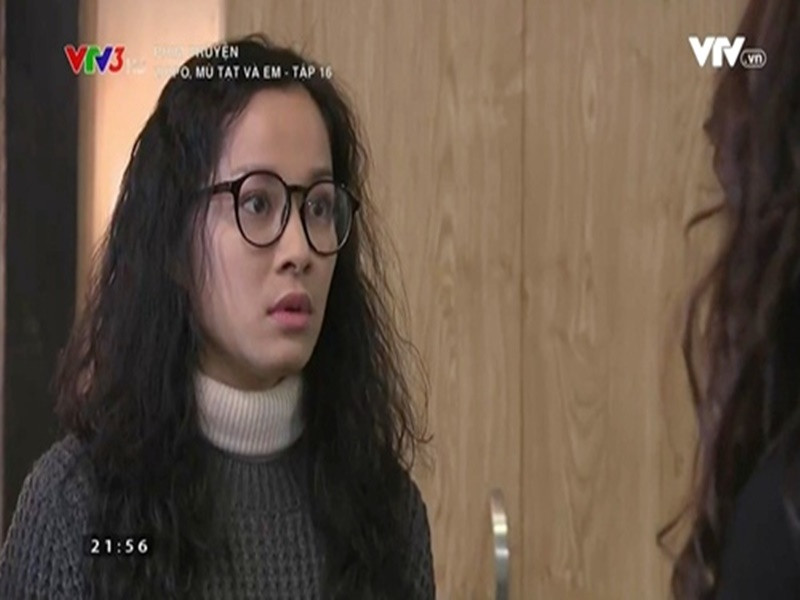 Với vai Hoài, Minh Hương đoạt giải Nữ diễn viên phụ xuất sắc nhất tại Cánh diều Vàng 2016. Ảnh: VTV.