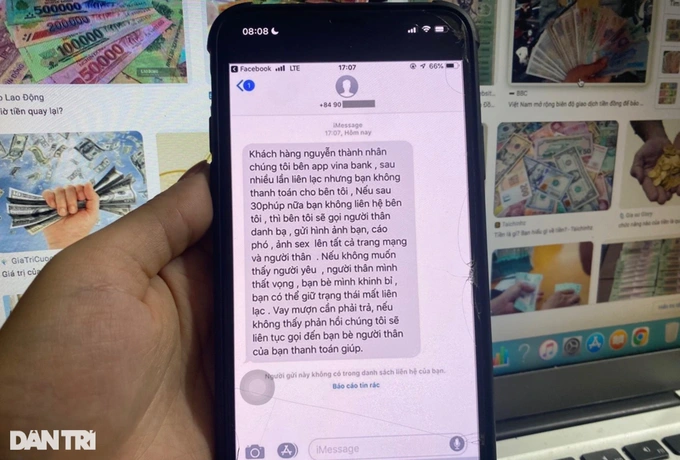 Rủ nhau bùng nợ app vay tiền Ru nhau bung no app vay tien