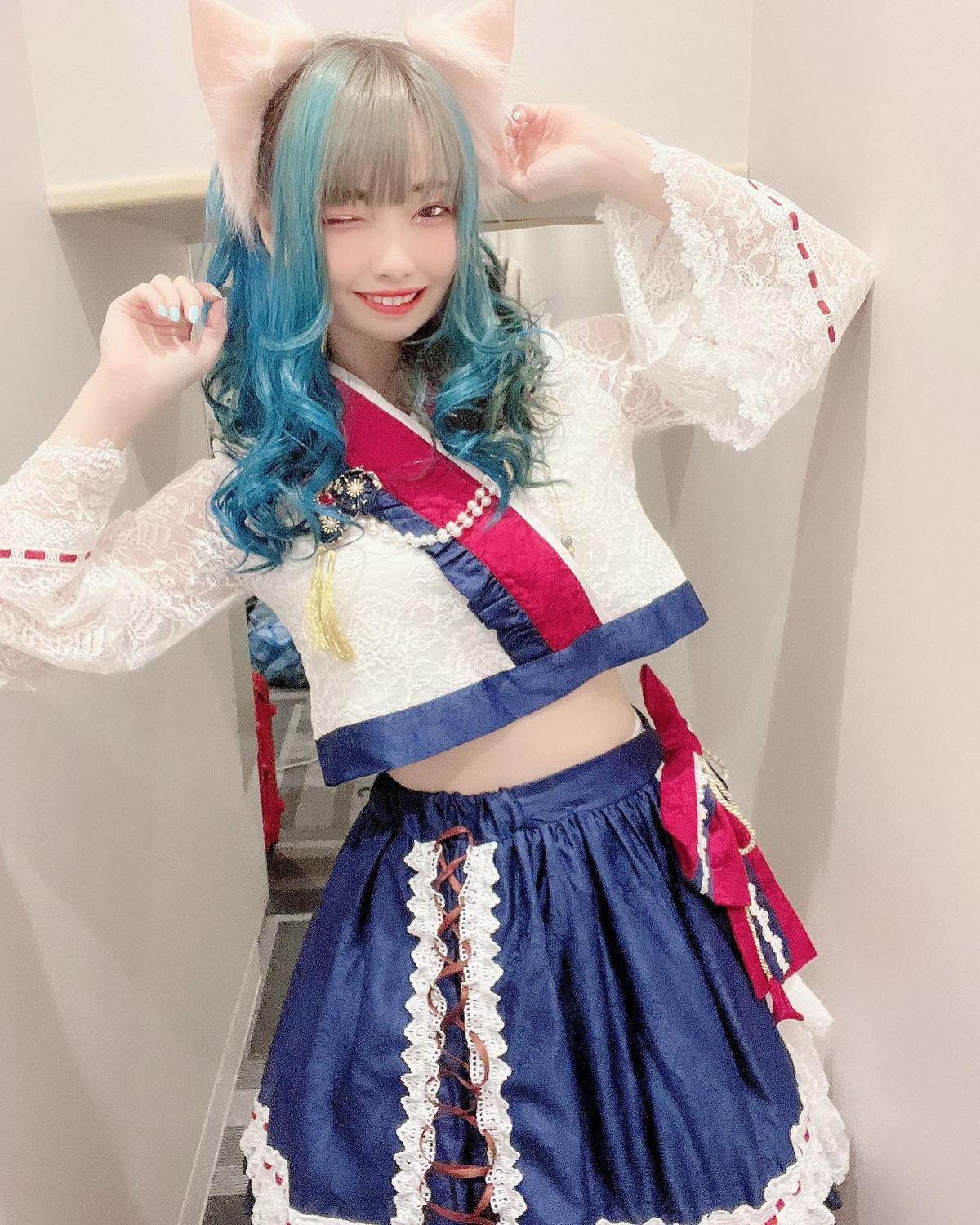 Cộng thêm nhan sắc tươi trẻ, Marimatu đốn gục người hâm mộ bởi vẻ ngoài bắt mắt của mình.