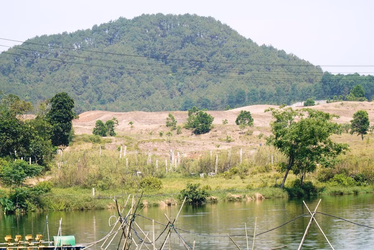 Trong tổng diện tích trên, phần 58,75ha đã hoàn tất giải phóng mặt bằng và được cấp giấy chứng nhận quyền sử dụng đất; phần còn lại 19,57ha đã hoàn thành bồi thường nhưng chưa hoàn thiện thủ tục thuê đất. (Ảnh: Tiền Phong).