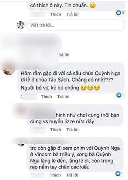 Quynh Nga bi nghi la nguoi thu ba, Viet Anh buc xuc len tieng-Hinh-2