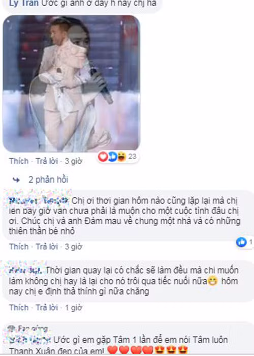 Nhiều fan của Mỹ Tâm rần rần ủng hộ nữ ca sĩ hẹn hò Đàm Vĩnh Hưng, đặc biệt sau khi cô lên tiếng phủ nhận chuyện tình cảm với Mai Tài Phến.