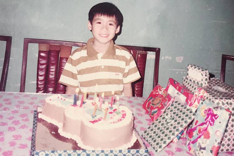 Niềm đam mê ca hát của Khánh Phương được bố mẹ ủng hộ.