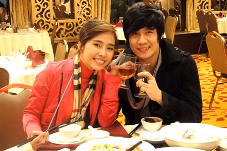 Khánh Phương từng hẹn hò nữ ca sĩ Quỳnh Nga trong 2 năm. Ảnh: Dân Việt