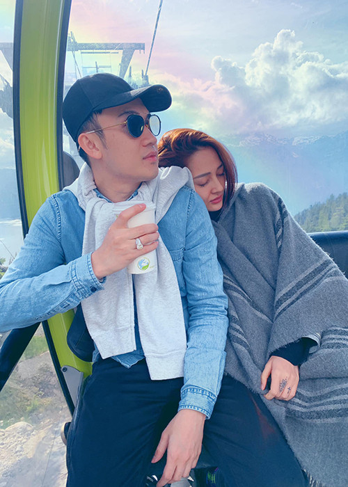 Dương Triệu Vũ từ Mỹ sang Canada để đưa Bảo Anh đi chơi.