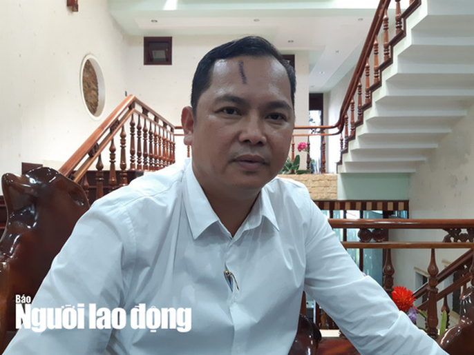 Giang ho vay xe cong an o Bien Hoa: Nan nhan bi phang ghe vao dau len tieng