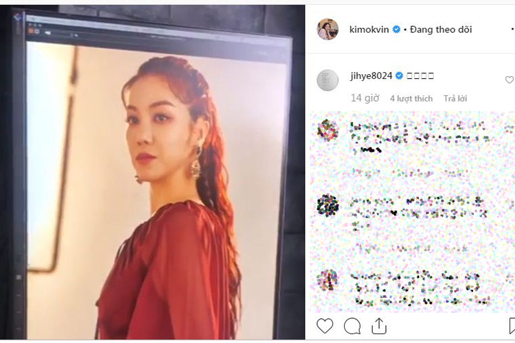 Giữa ồn ào Song Hye Kyo - Song Joong Ki ly hôn, Kim Ok Bin đăng tải clip hậu trường buổi chụp ảnh cho bộ phim "Asadal chronicles".