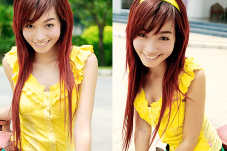 Hồi chưa nổi tiếng, hot girl Elly Trần không được đánh giá cao về nhan sắc. Ảnh: Kul