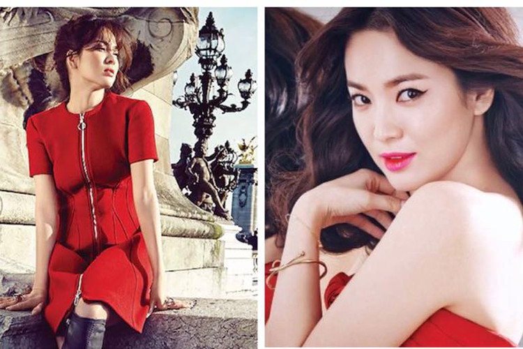 Còn nữ diễn viên phim “Hậu duệ mặt trời” từng vướng nghi vấn tình cảm với Bi Rain, Won Bin, Jo In Sung.