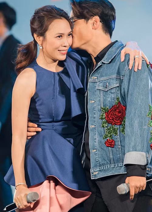 Không để tin đồn rộ lên quá lâu, Mỹ Tâm khẳng định cô và Hà Anh Tuấn chỉ là bạn bè, không phải là yêu. Ảnh: Dân Việt