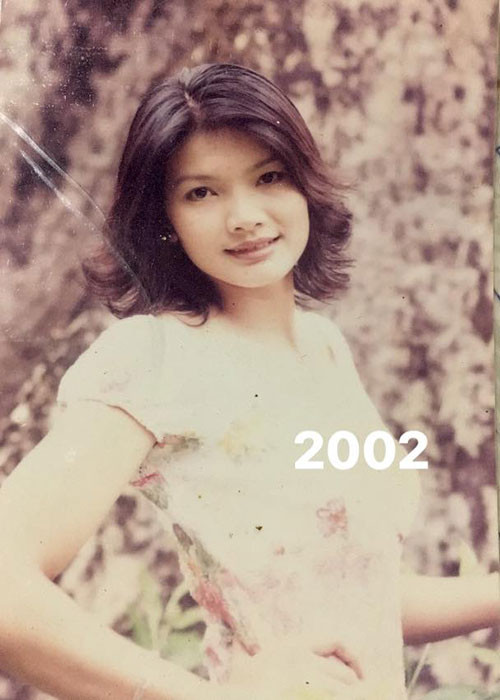 Nữ diễn viên phim "Mùa len trâu" từng qua 2 lần đò, có hai người con. Ảnh: FBNV