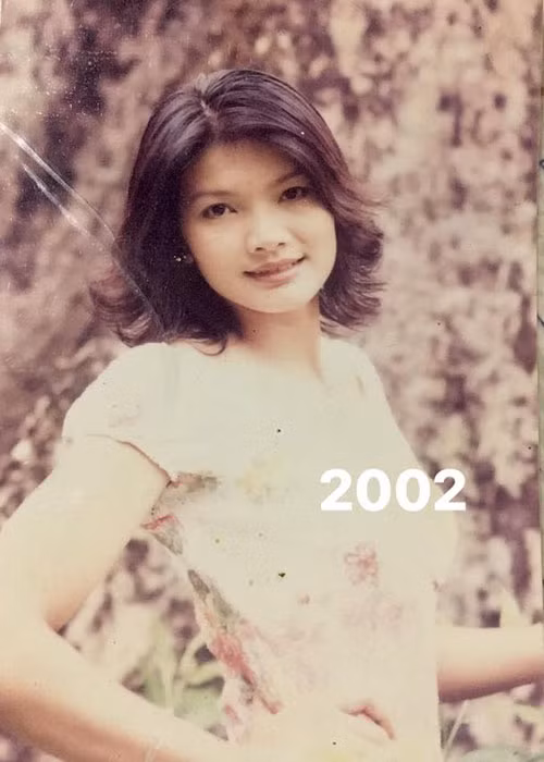 Nữ diễn viên phim "Mùa len trâu" từng qua 2 lần đò, có hai người con. Ảnh: FBNV