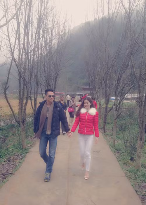 Chuyện tình cảm của cặp đôi nhận được sự ủng hộ từ hai bên gia đình.