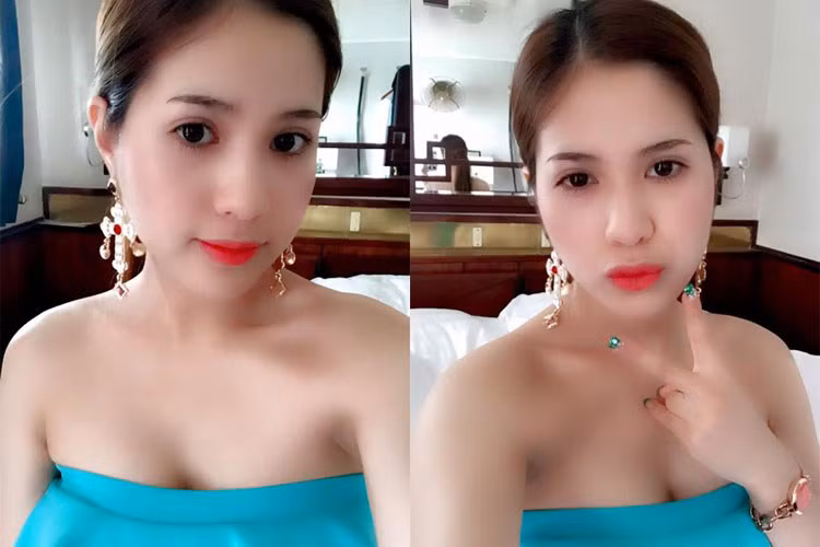 Trần Hương sở hữu gương mặt thanh tú, làn da trắng hồng, vóc dáng gợi cảm.