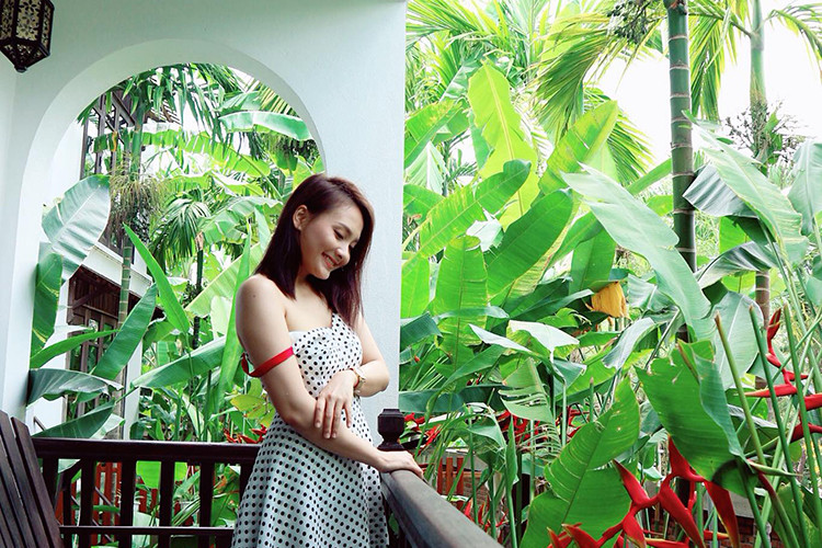 Bảo Thanh được khen đẹp mặn mà hơn hồi chưa lấy chồng, sinh con.