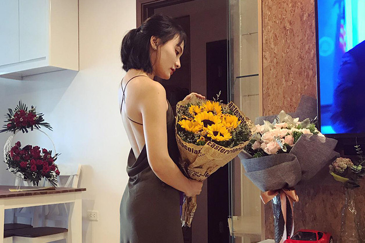 Nữ diễn viên đến từ Bắc Giang quyến rũ ở đời thường.