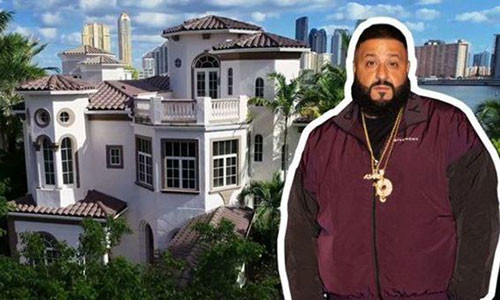DJ Khaled, 43 tuổi, là một nhạc sĩ, DJ và cũng là nhà sản xuất âm nhạc nổi tiếng. Cái tên DJ Khaled trước kia còn lừng lẫy hơn nữa với biệt danh "bá chủ của những đôi giày". Hiện tại, dinh thự tuyệt đẹp ở Miami của anh chàng đa tài với hệ thống tủ giày khổng lồ đang được rao bán với mức giá 7,99 triệu USD (~185 tỷ đồng)