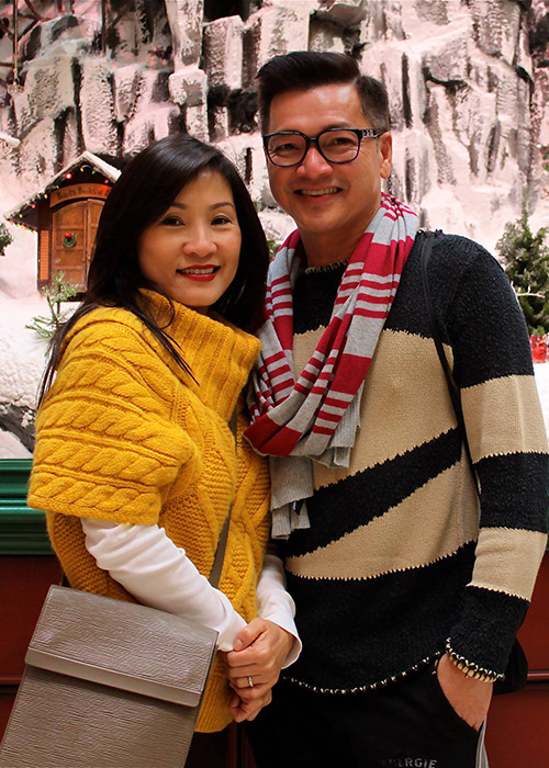 Hồng Đào từng chia sẻ, vợ chồng luôn đặt sự chăm sóc con cái lên hàng đầu nên cả hai luôn nhanh chóng làm lành mỗi khi giận hờn nhau.