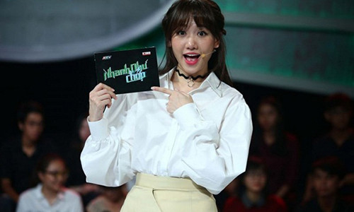 Hari Won noi chua ro tieng Viet van dat show MC... coi thuong khan gia-Hinh-2